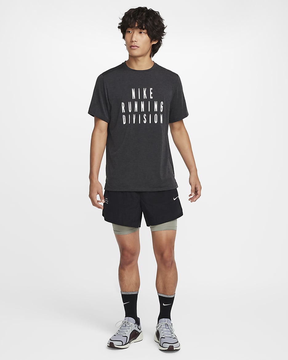 NIKE公式】ナイキ ライズ 365 ランニング ディビジョン メンズ Dri-FIT ショートスリーブ ランニングトップ.オンラインストア  (通販サイト)